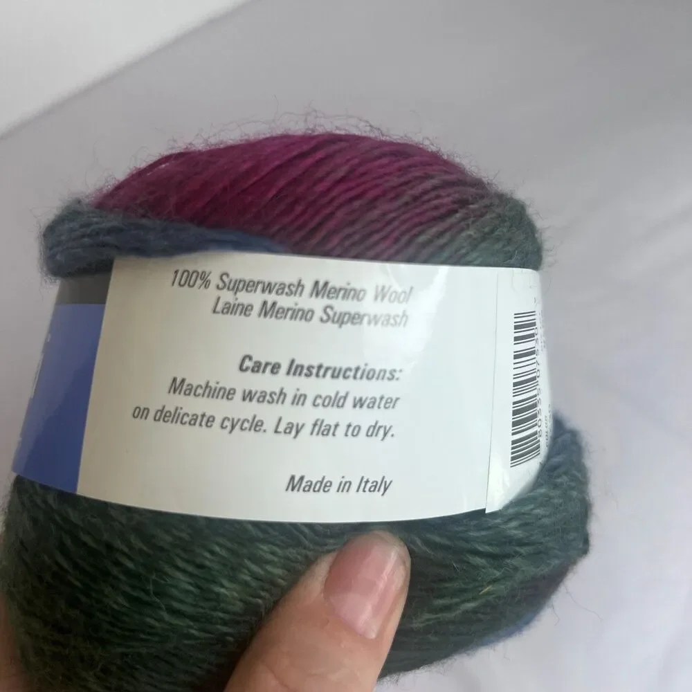 Nebula 100% Superwash Merino Wool Yarn 1 Skein Color 7530 Made in Italy - Picture 5 of 7